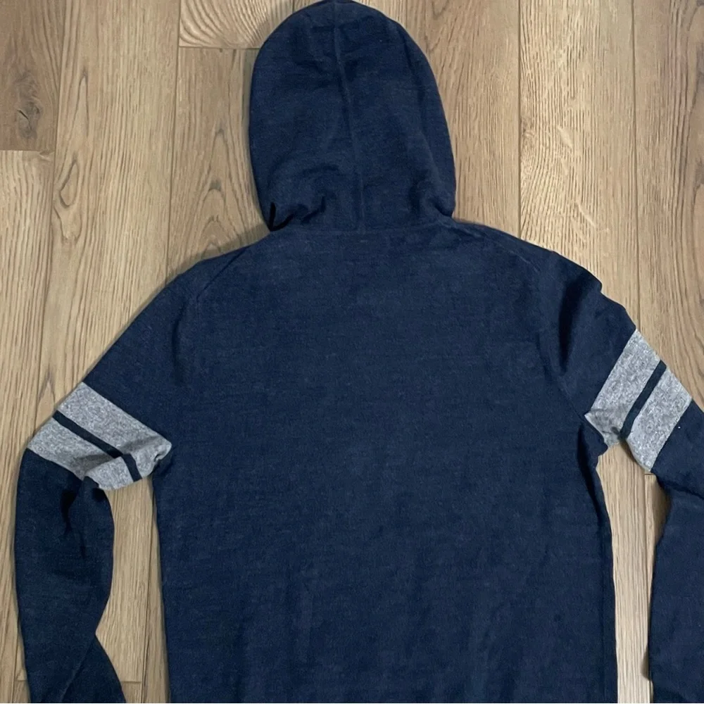 Banana Republic Organic Cotton Hooded‎ Sweater Blue